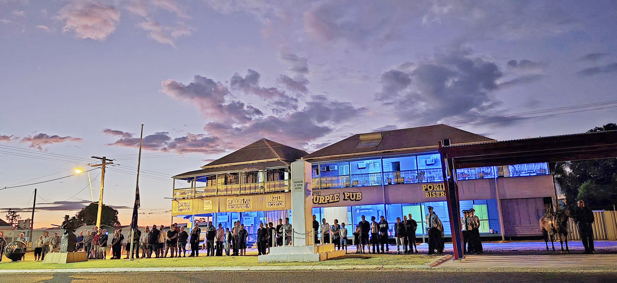 Normanton had good numbers at both the dawn service and the morning service last Friday, while an intimate dawn service was also held in Karumba.