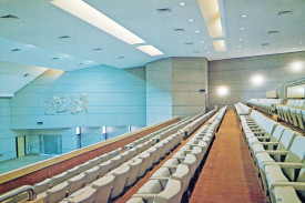 Inside the Mount Isa Civic Centre in 1974.