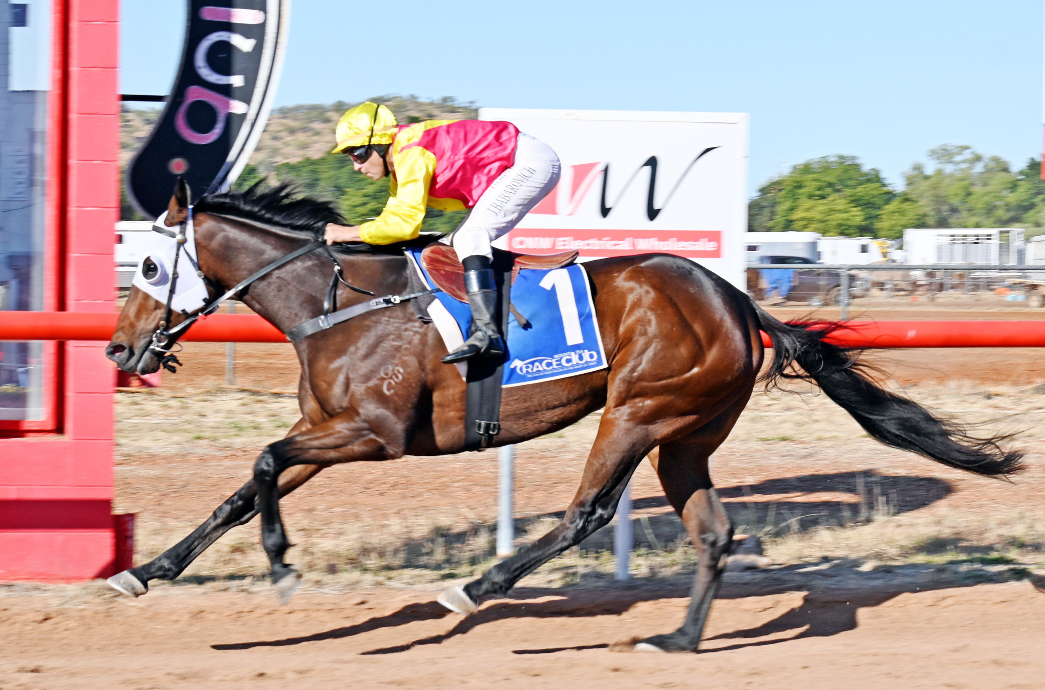 Skylight Song, trained by Mount Isa Race Club president Jay Morris, will be hard to beat in the Lord Derby Stakes.