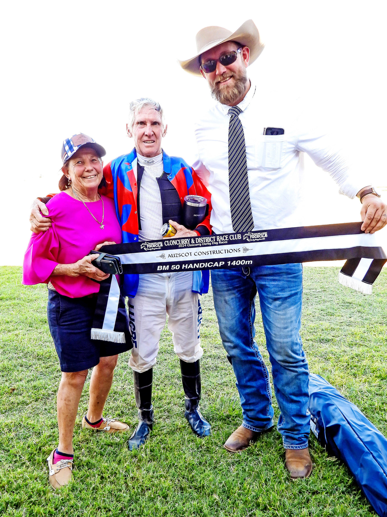 Denise and Keith Ballard with Capiteel’s co-owner Cameron Moore.