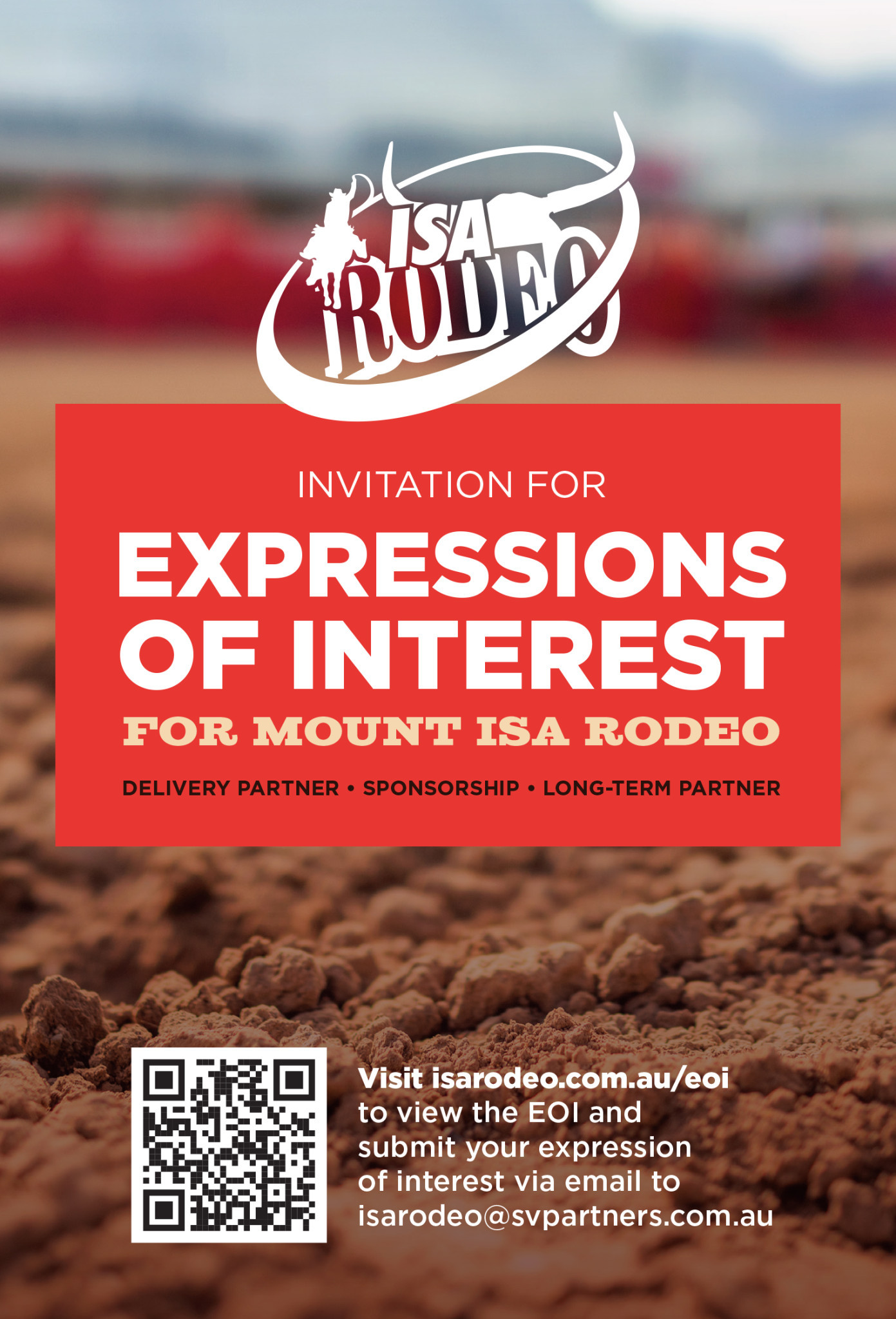 Expressions of interest are now being taken to support the Isa Rodeo.