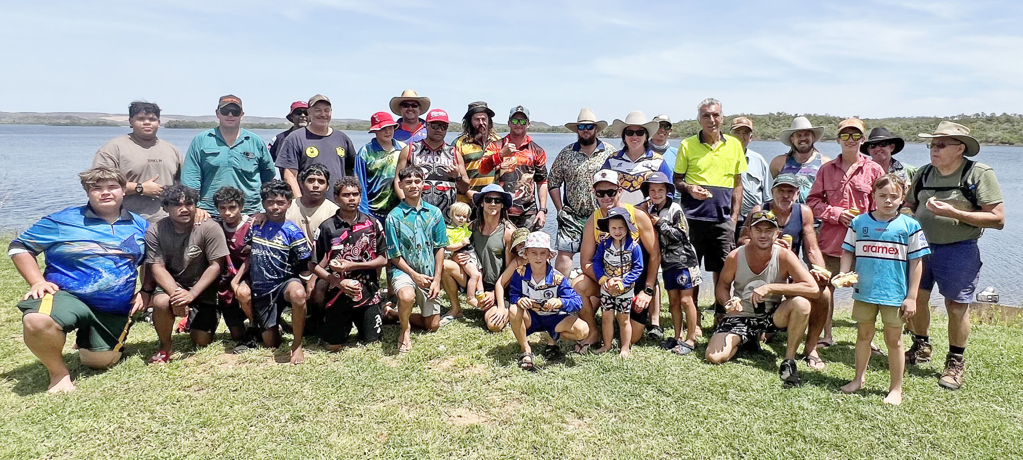 It began with a brief conversation between two Mount Isa locals and ended with more than 50 volunteers lending a hand to clean up Lake Moondarra on Saturday.