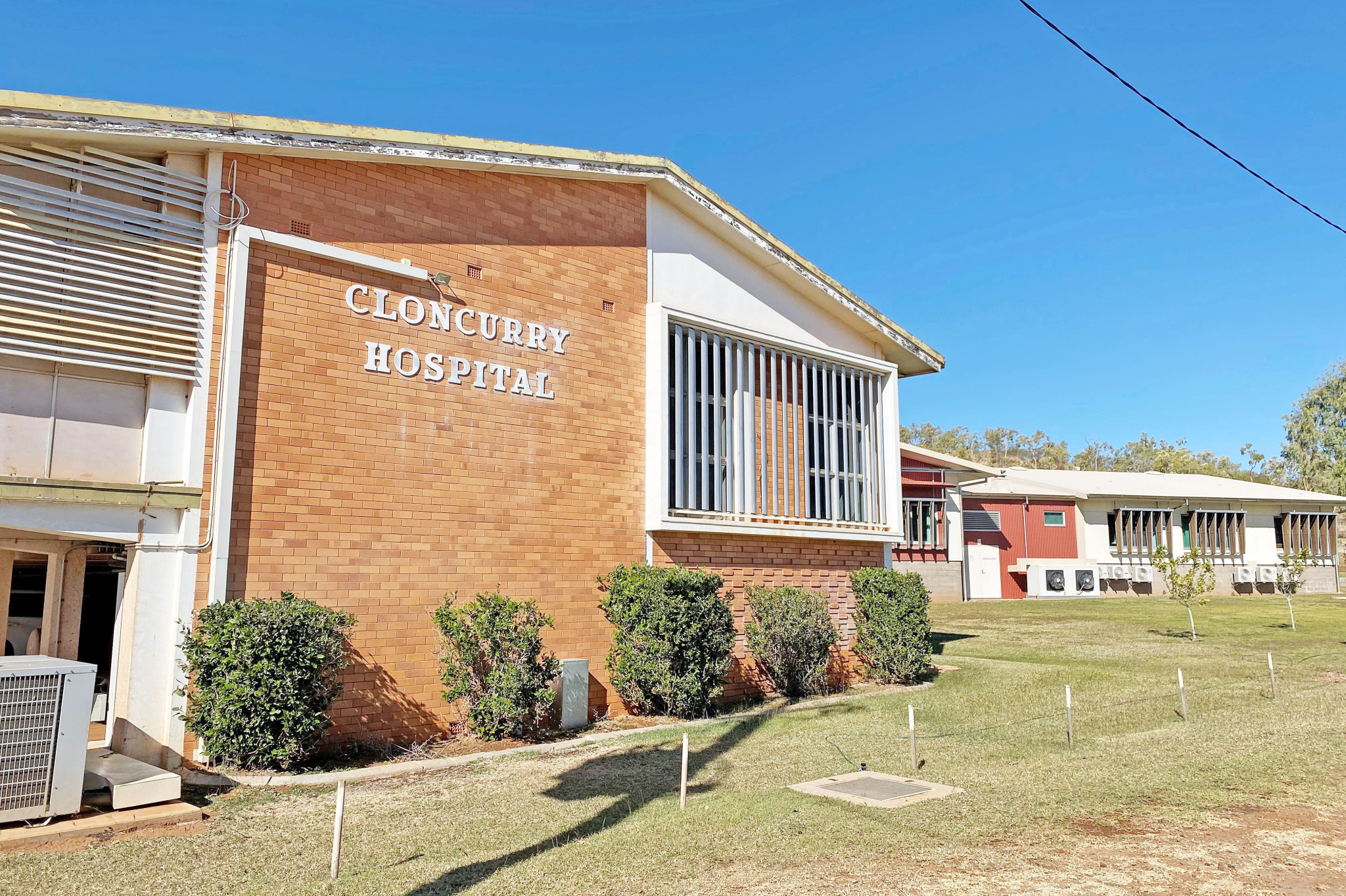 Cloncurry mayor Greg Campbell has been pushing for a new hospital but there are no immediate plans to build one.