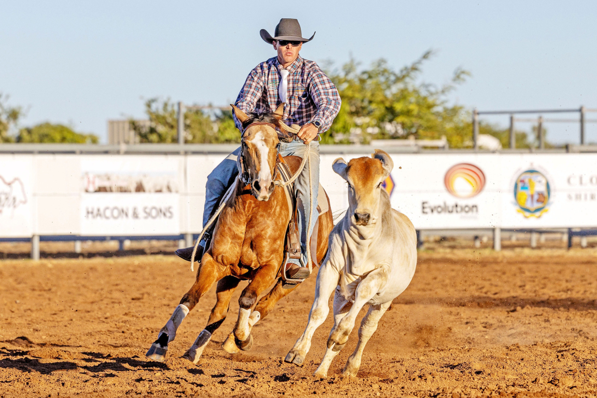 Last year’s Cloncurry Stockman’s Challenge winner Daniel Lithgow.