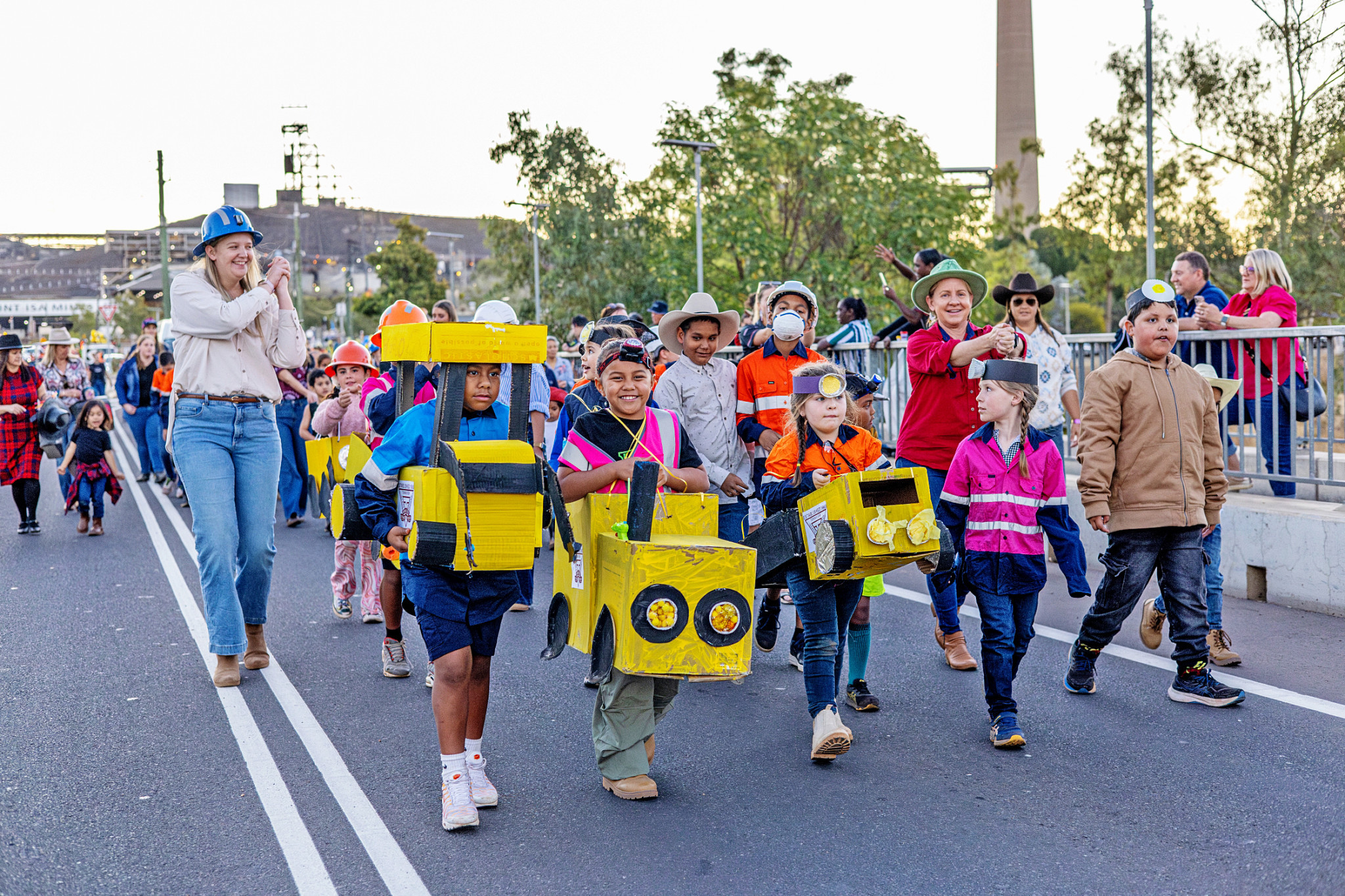 Mount Isa’s many schools are the biggest participants in the street festival and will be out in full force next week.