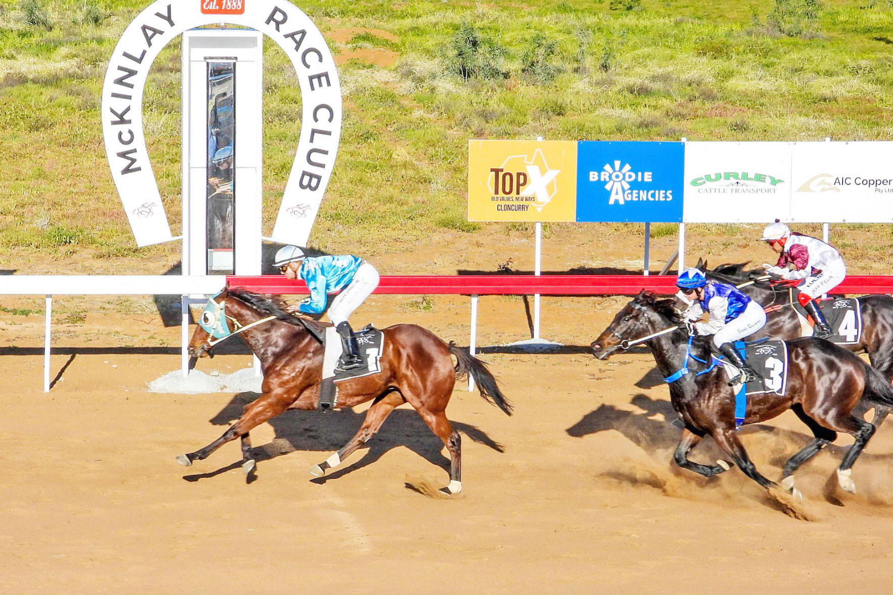 Trainers are coming from far and wide for this Saturday’s McKinlay Race Club meeting, with six races on the program.