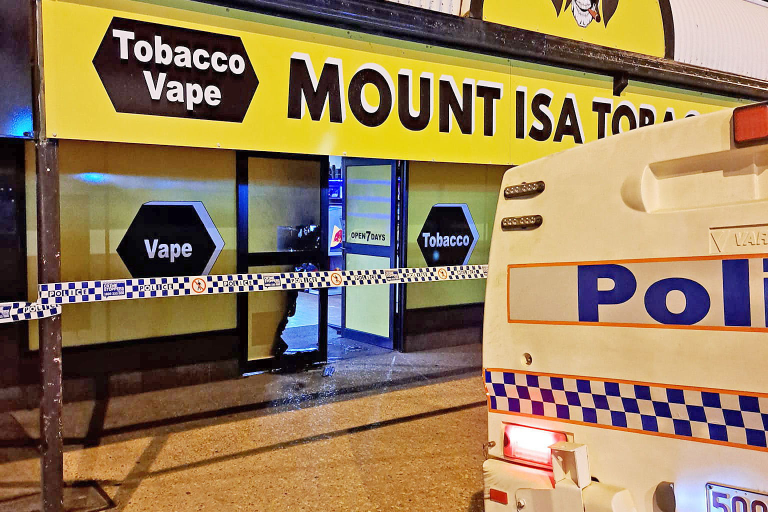 Chopped tobacco seized following Mount Isa arson attack - feature photo