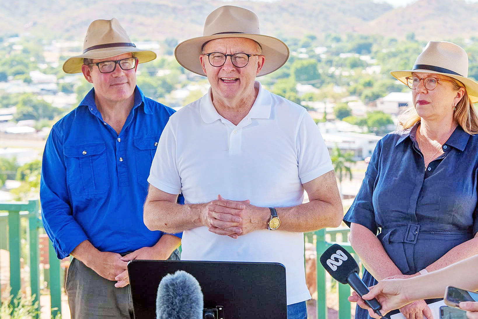 Prime Minister Anthony Albanese in Mount Isa last week.