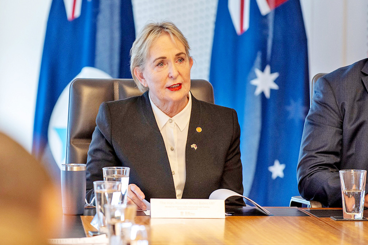 Minister for Finance, Trade, Employment and Training Ros Bates.