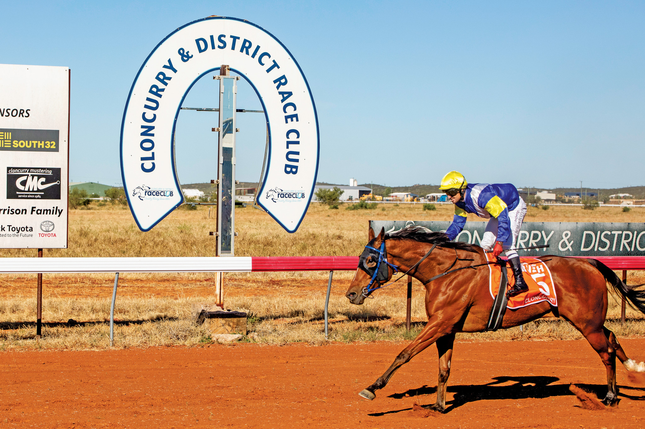 Mr Metrics may have broken the 1200m track record at Cloncurry’s Schumacher Park on Saturday. Picture: KATE NOBLE PHOTOGRAPHY