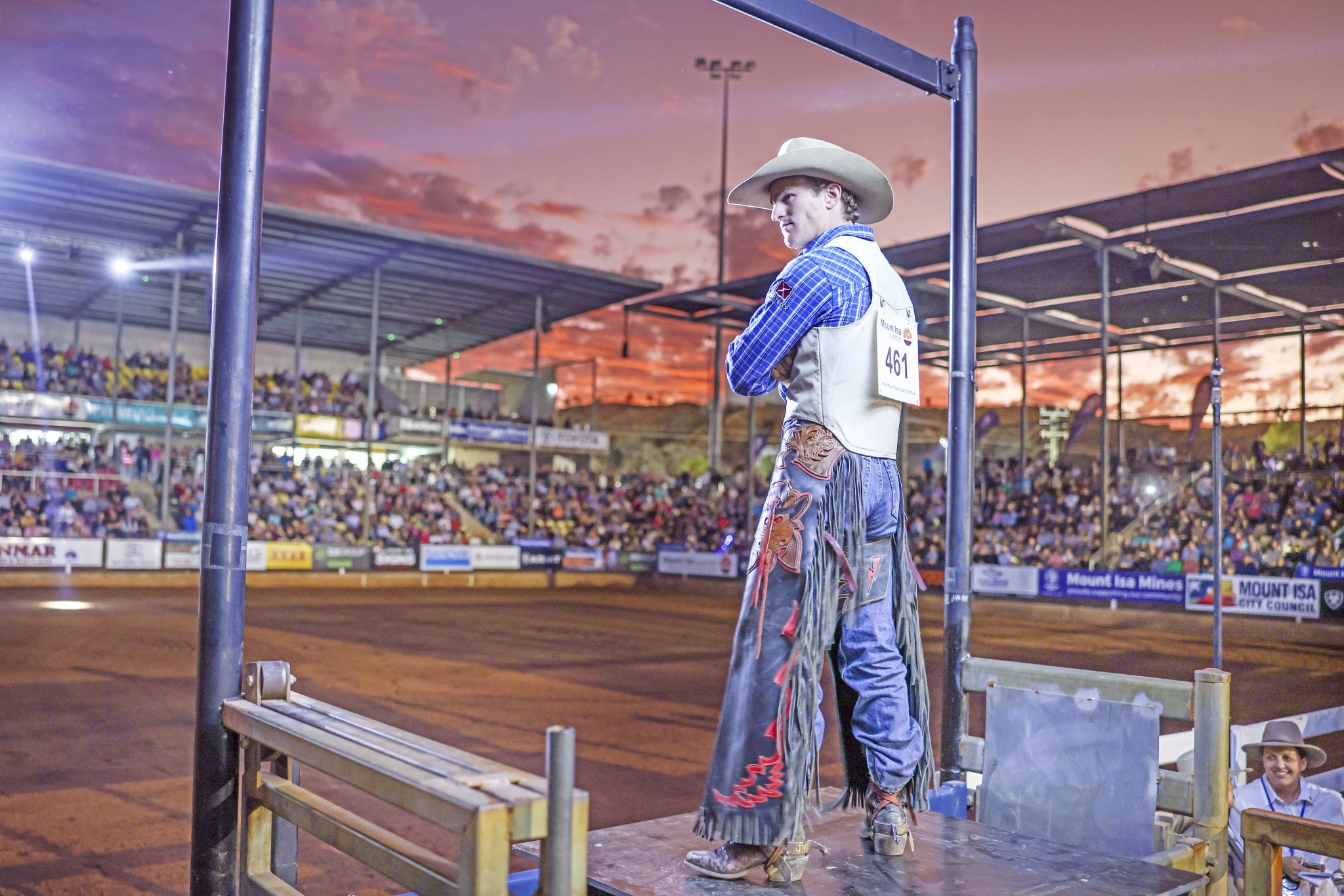 Victorian bareback champion Jarrod McKane is looking forward to competing for extra cash at Mount Isa.