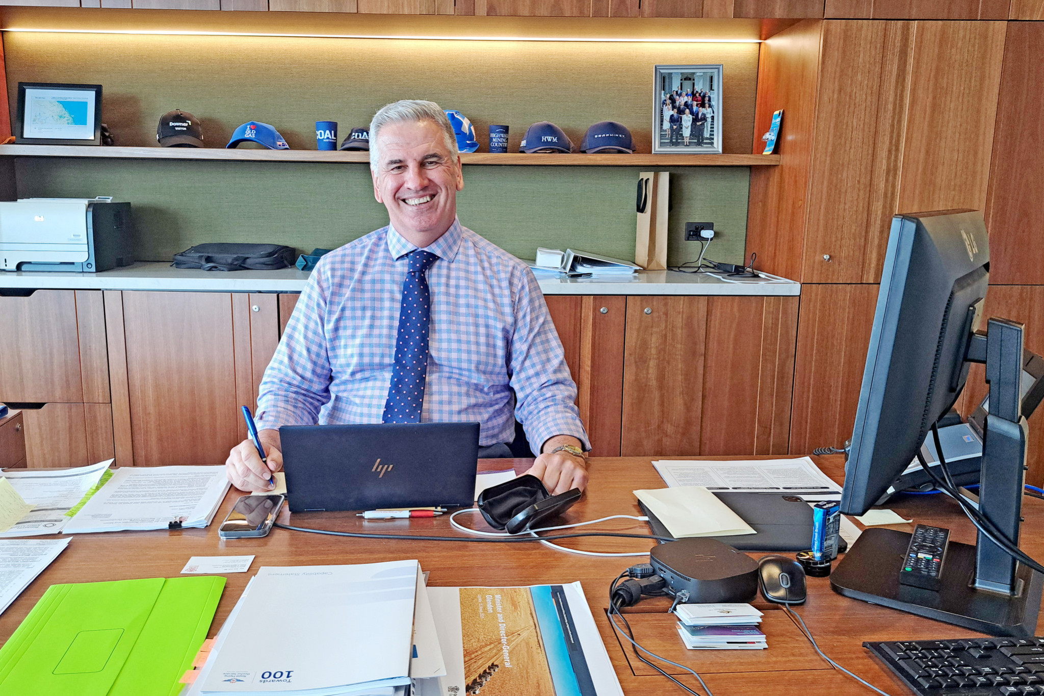 Minister for Natural Resources and Mines Dale Last.