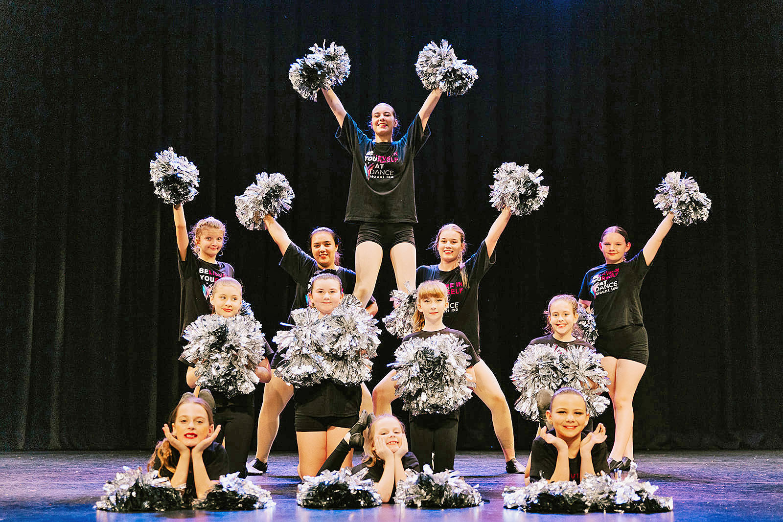 This cheerleader-inspired routine was a big hit with the audience.