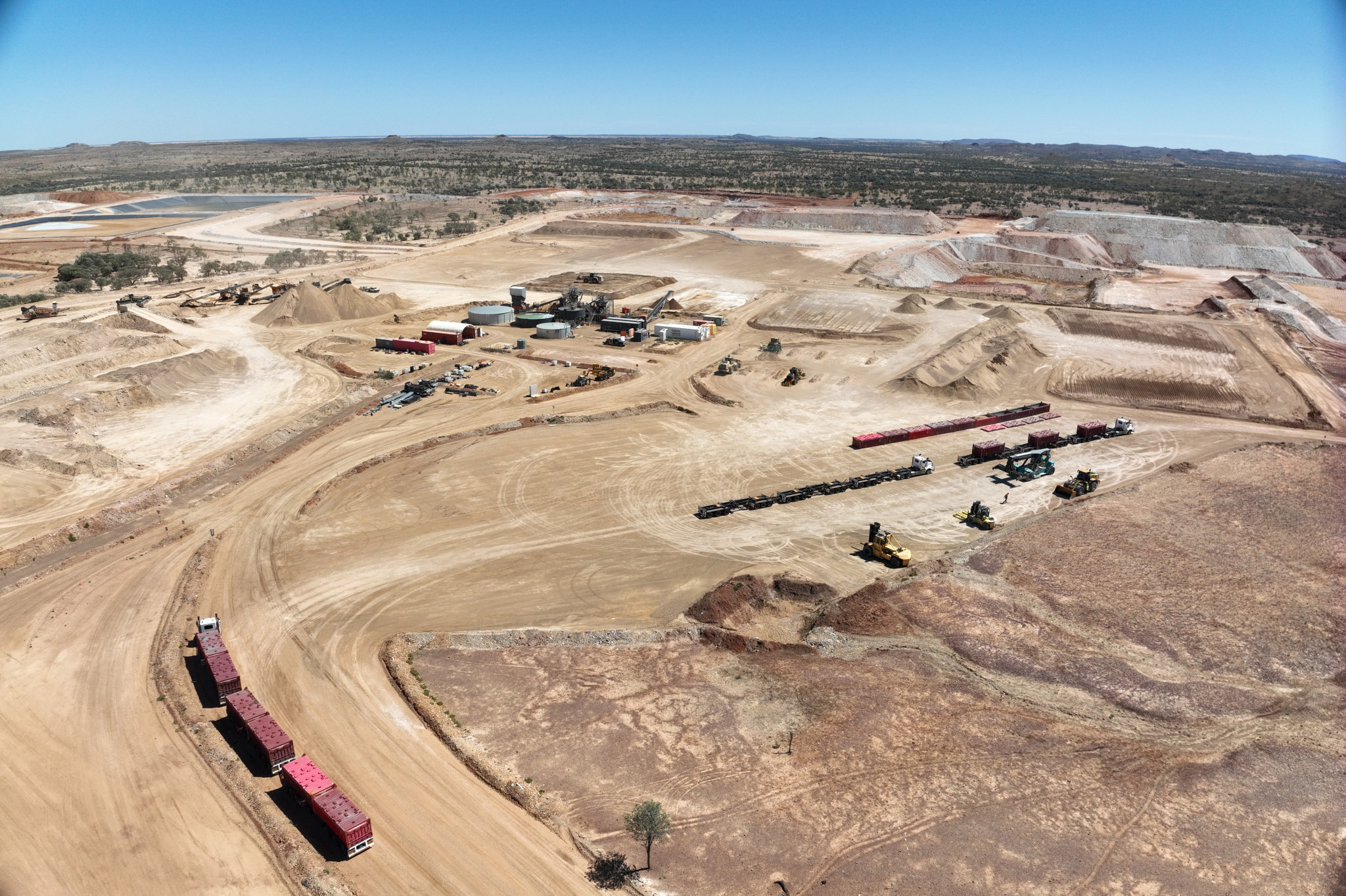 The Ardmore mine in Dajarra has exported more than 25,000 tonnes of phosphate rock through the Port of Townsville.
