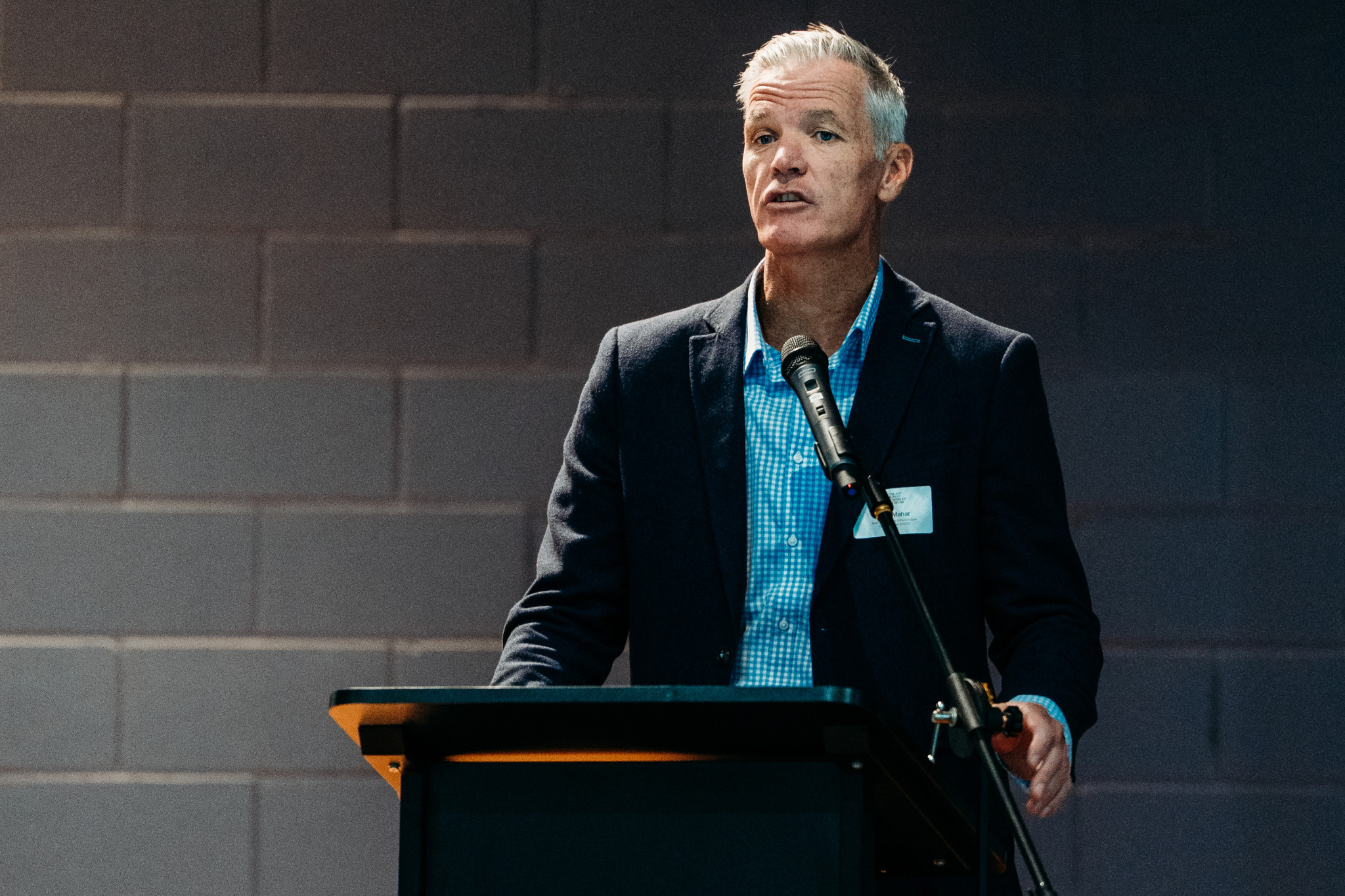 Australian Energy Infrastructure Commissioner Tony Mahar in Hughenden.