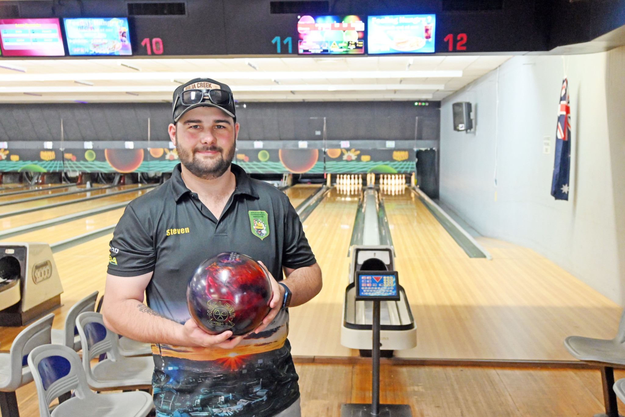 O-Pin Bowling co-owner Steven Milligan says the lanes have been full of families enjoying time together during the school holiday break.