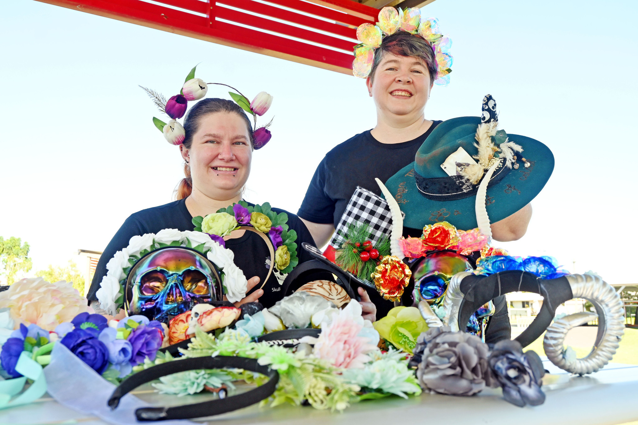 Nicky Milton and Stephanie English are two members of the creative team behind Skull Crown Aus, which is taking a unique handmade product and shipping it around the world.