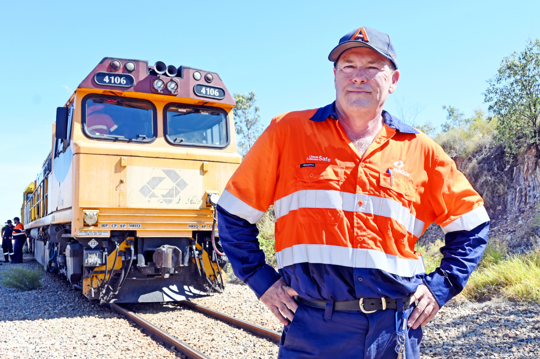 Brad Hardy brought a unique perspective to the emergency exercise as both a qualified paramedic and train driver.