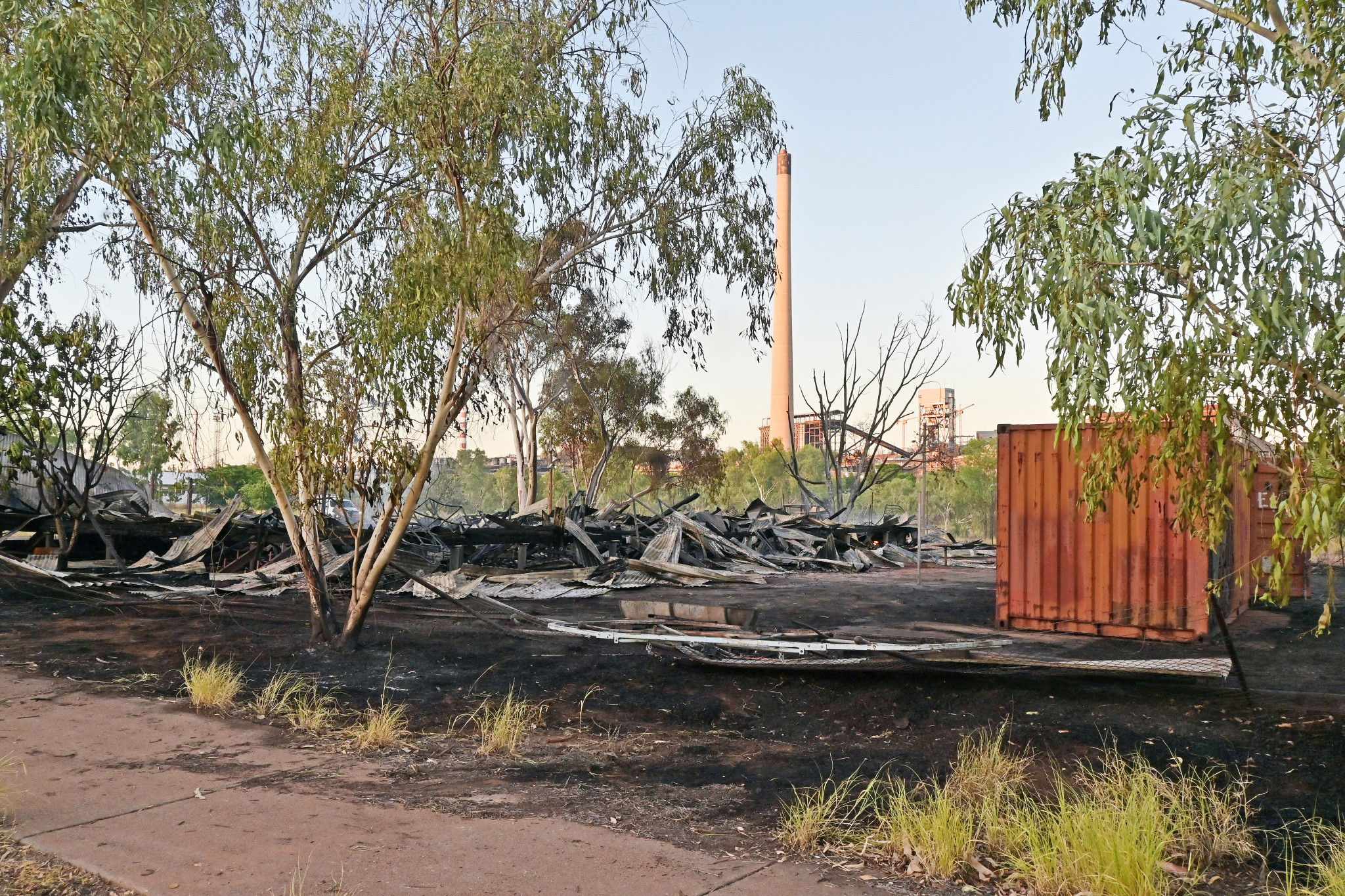 Police believe five youths were responsible for Friday night’s fire at the Leichhardt Gymnastics Club, with two still in custody.