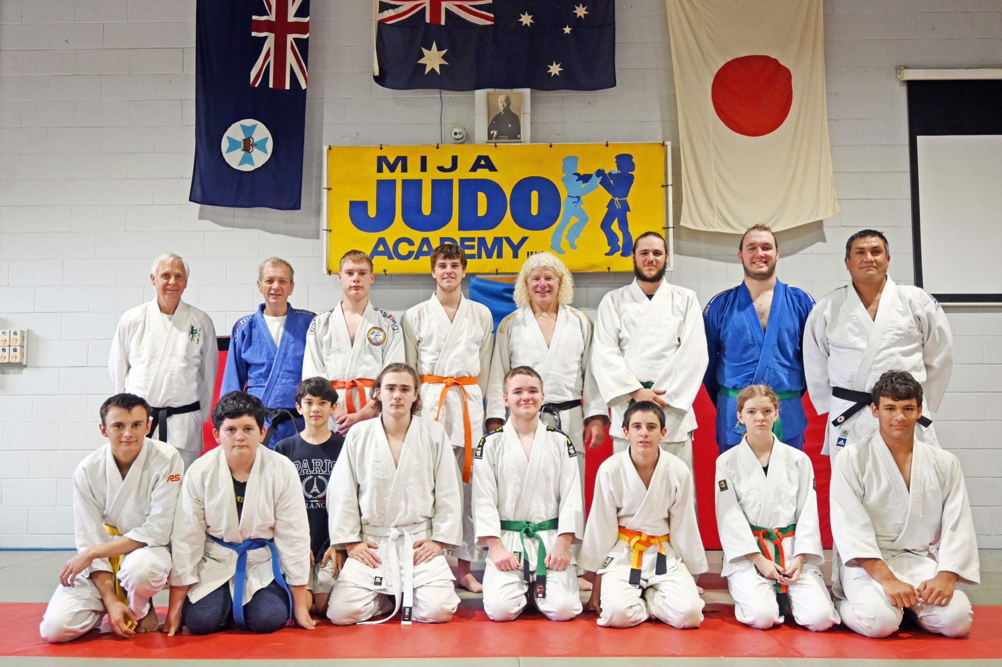 Australian judoka Shane Alvisio put Mount Isa’s judo students through their paces on Saturday morning.