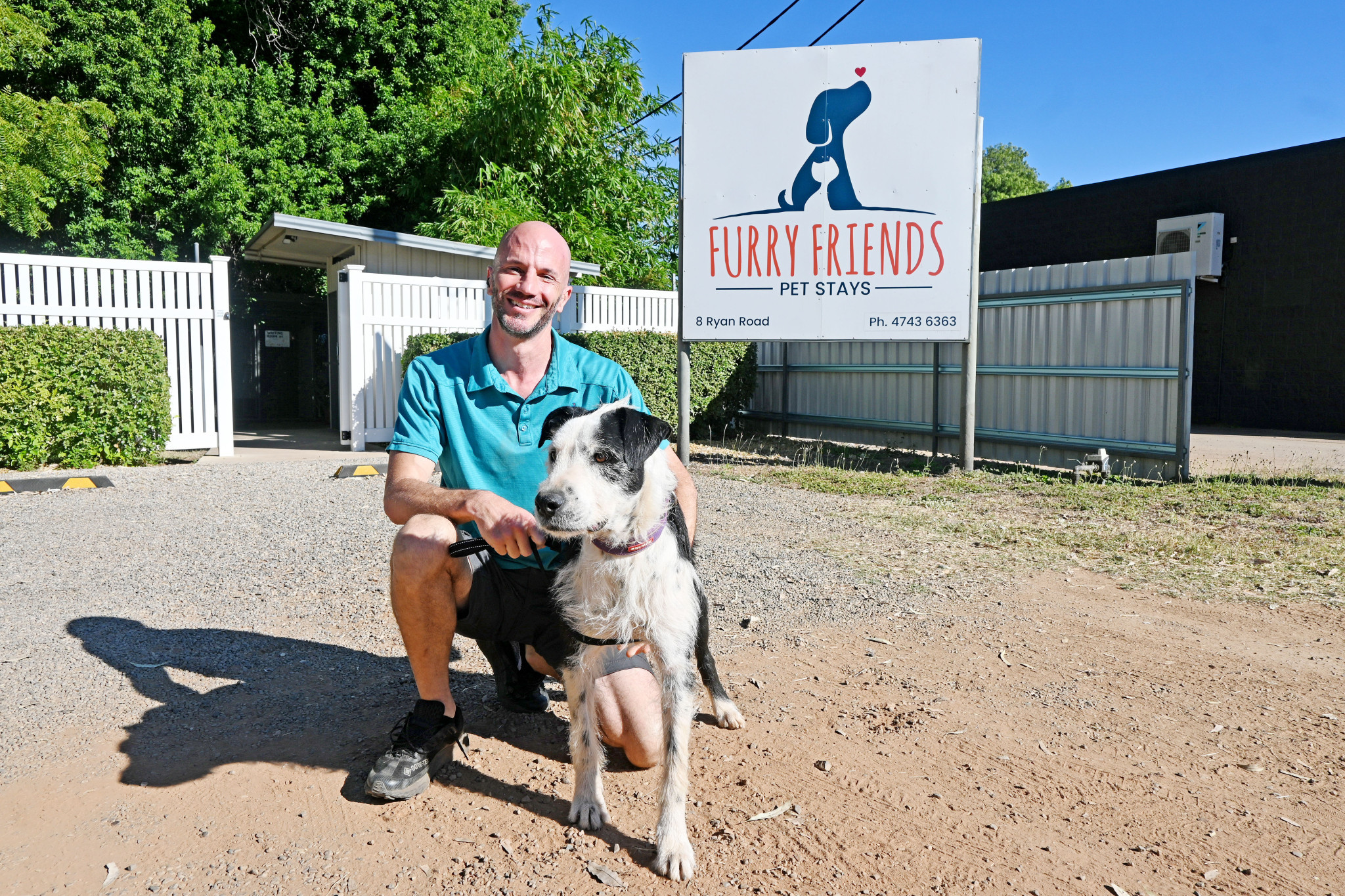 Furry Friends owner Owen Kruger says his business enables locals to leave Mount Isa and not worry about their pets.