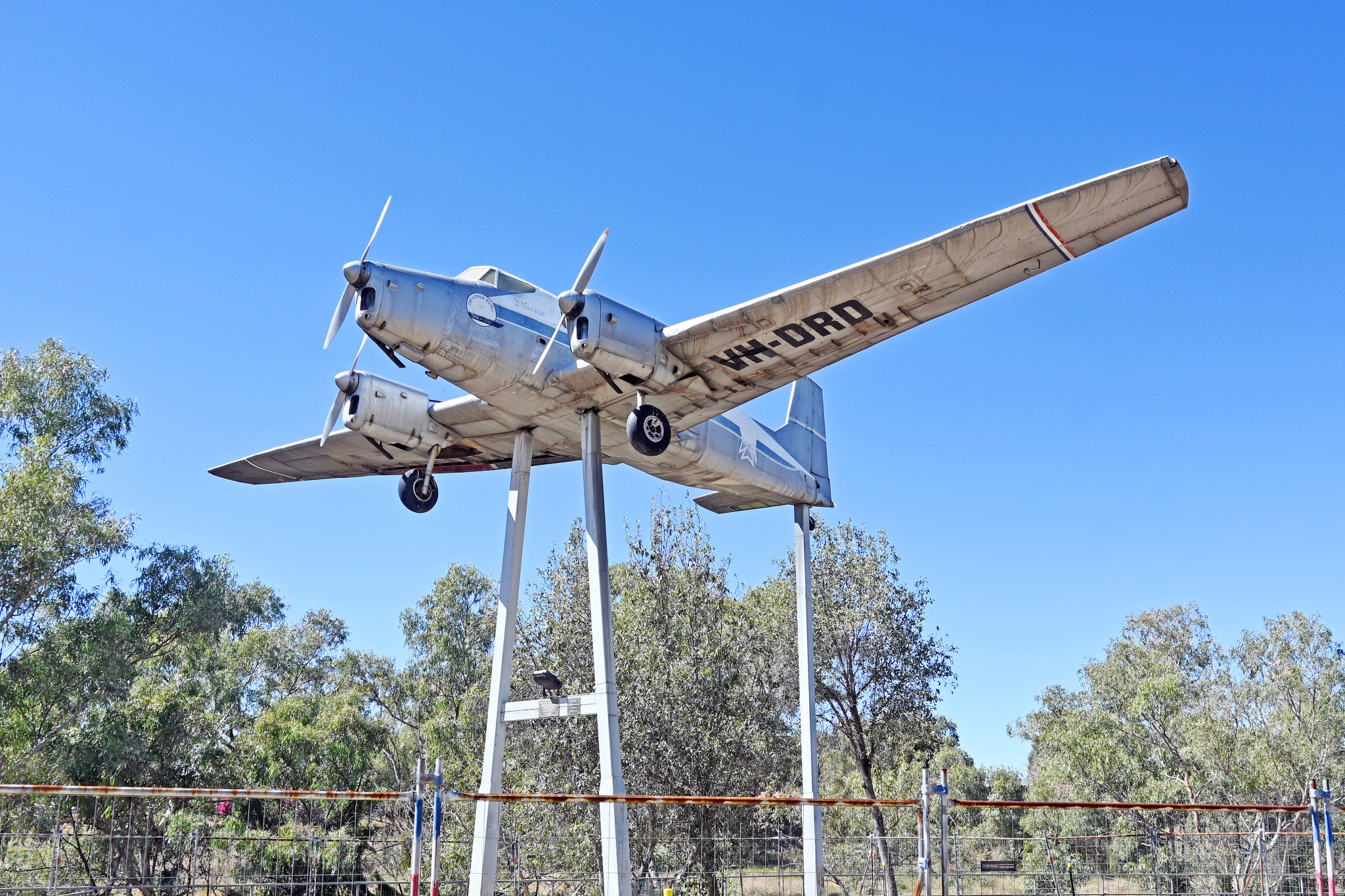 The much-loved ‘Drover’ plane will be removed from George McCoy Park, be given a restoration, and then moved to its new home at the Mount Isa Airport.