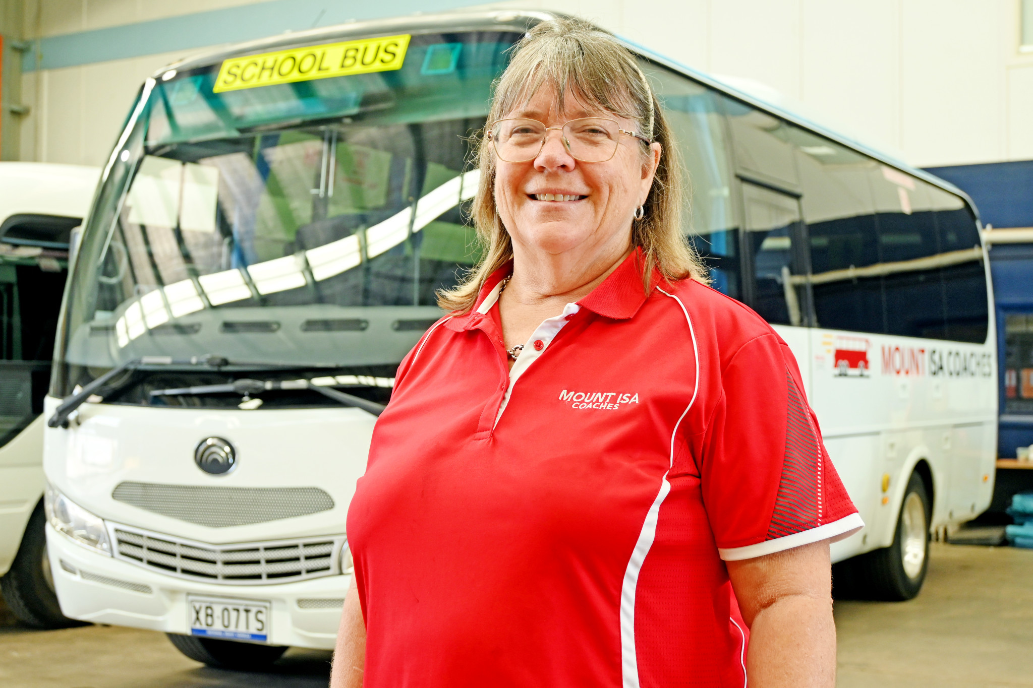 Mount Isa Coaches director Michelle Valinoti said schools and businesses could work with government to deliver a school bus service in Mount Isa.