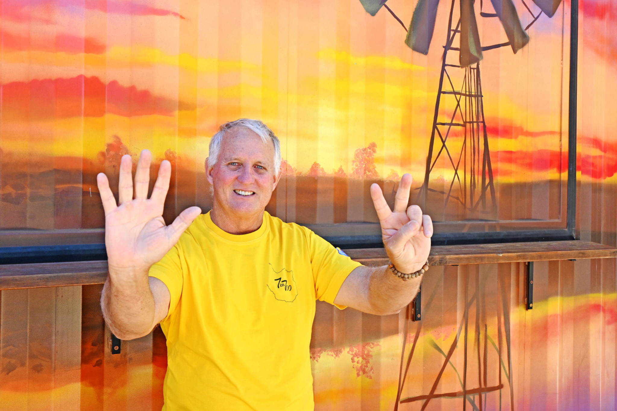 James Coghlan is preparing to run between seven mines spanning 700km over nine days.