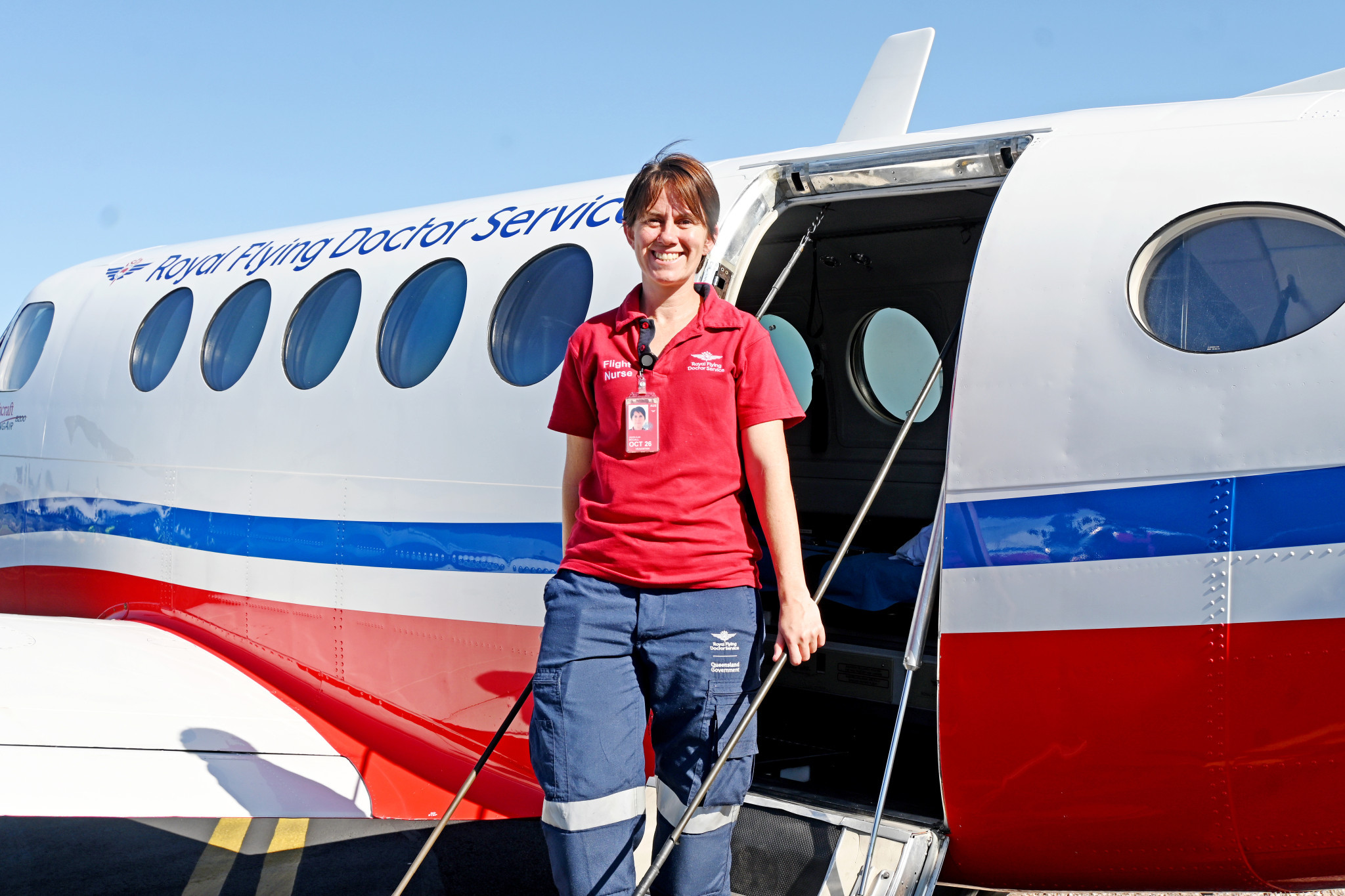 Mount Isa-based Royal Flying Doctor Service nurse manager Jamie-Lee McCall reckons that moving to the Outback was the best decision she’s made.