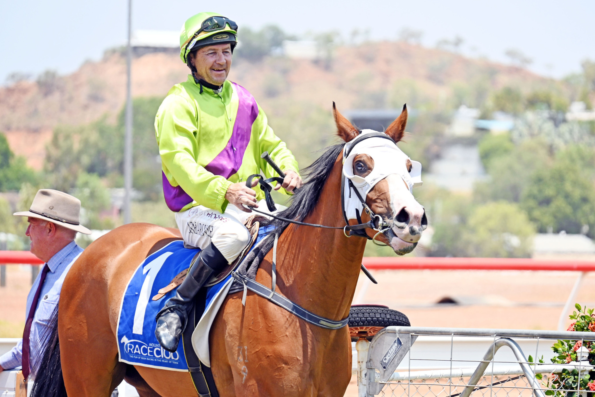 Mount Isa jockey Jason Babarovich is the only local hoop available to ride at the first meeting of the year, which will be at Buchanan Park on February 22.