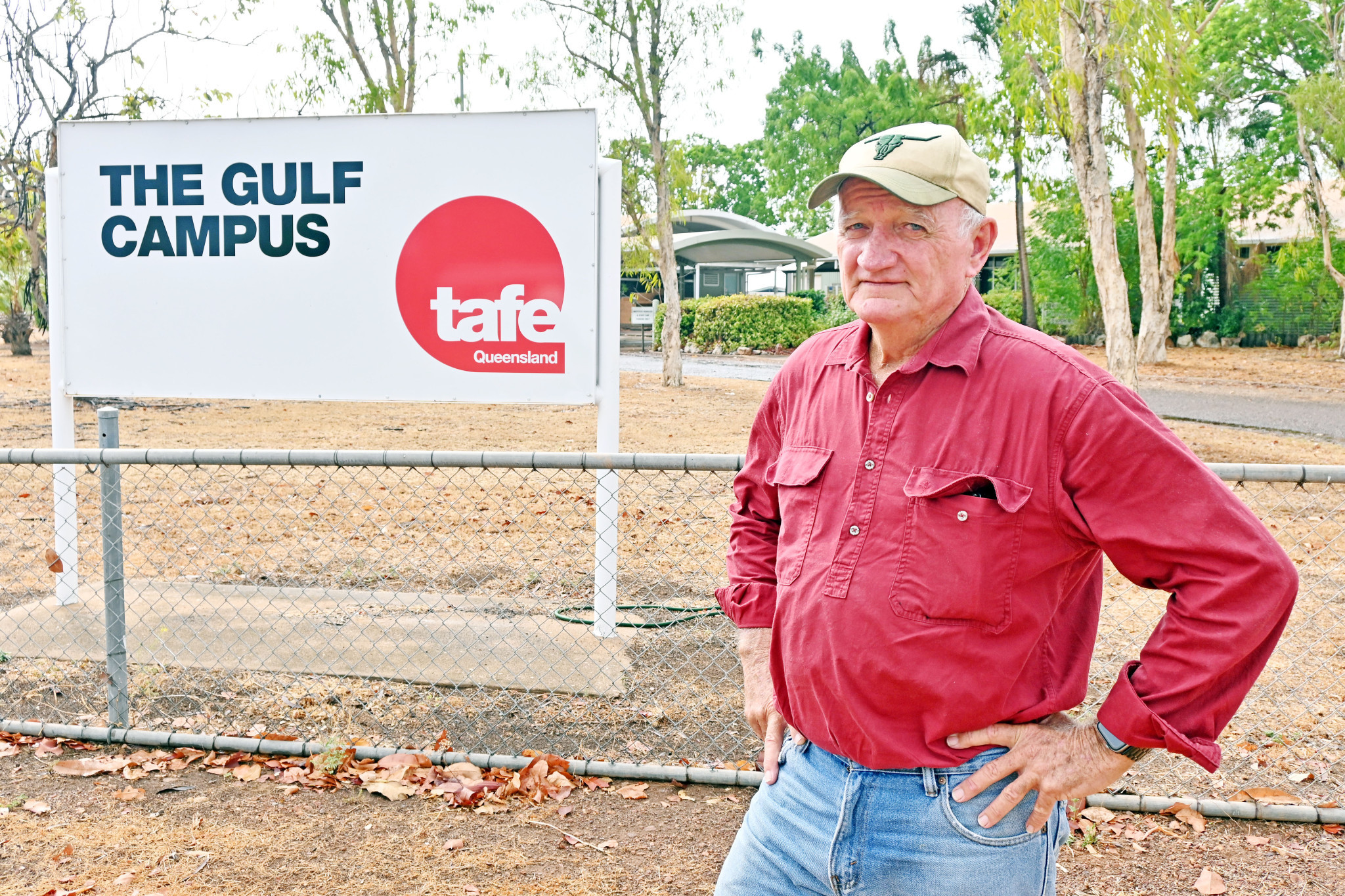 The Gulf community is suffering from a lack of training courses and service delivery at the empty TAFE campus, says Carpentaria Shire mayor Jack Bawden.