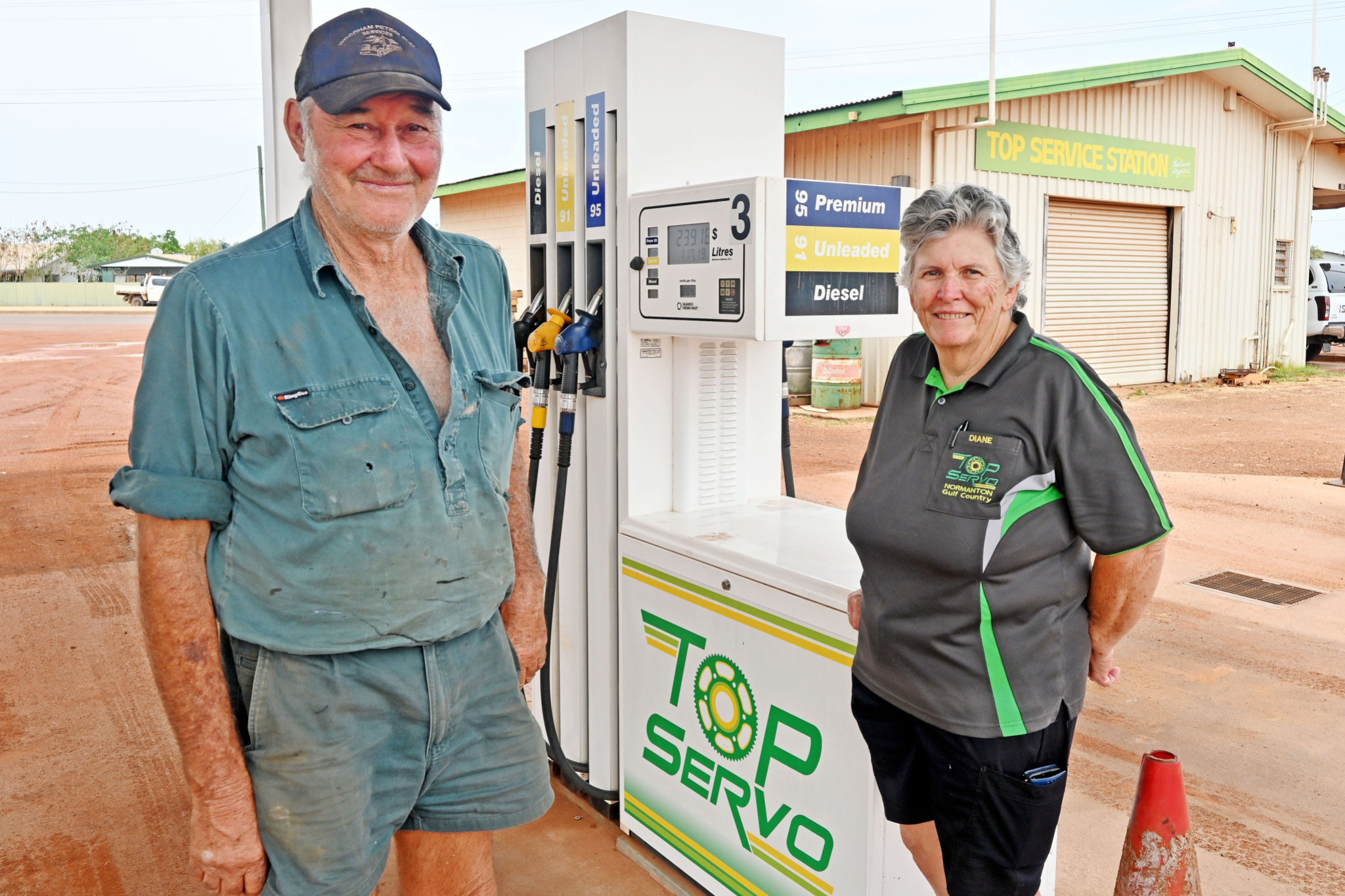 Normanton petrol station owners Wayne and Diane Reeves have succeeded despite being knocked back for multiple business loans.