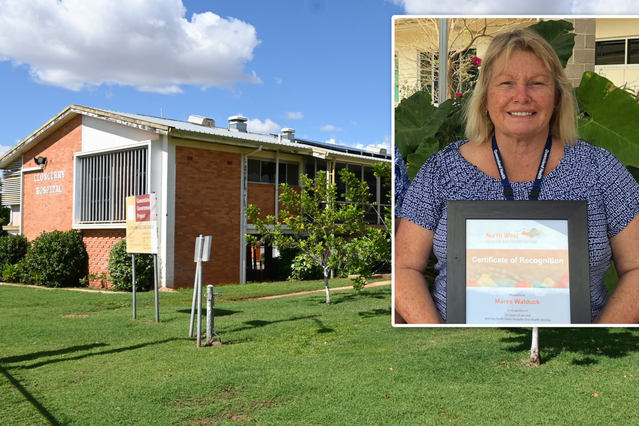 The kitchen at Cloncurry Hospital, led by Maree Walduck, is set to get a revitalised menu.