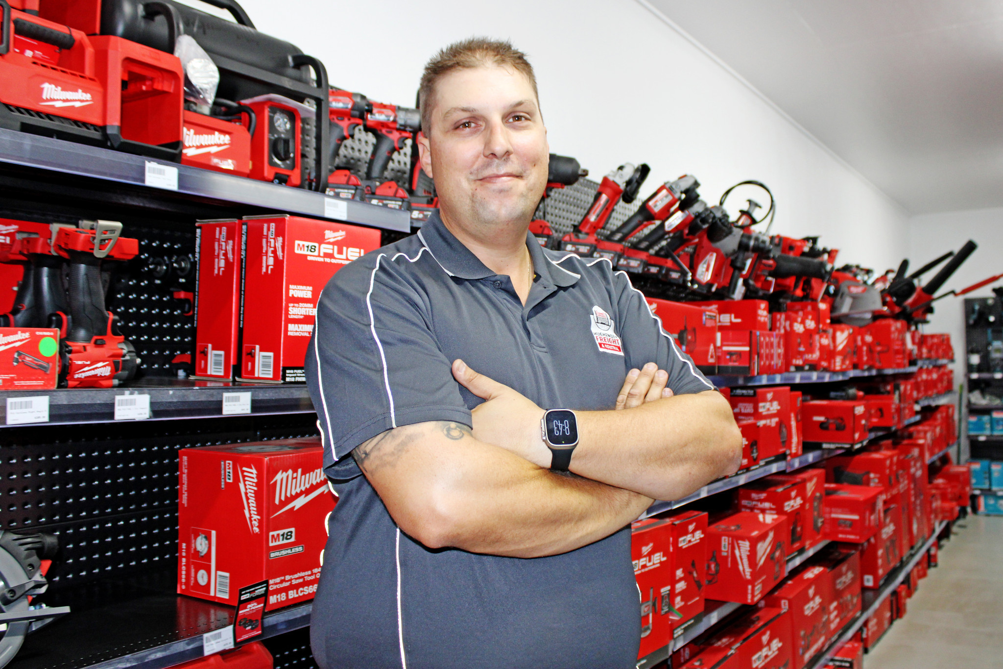 Hughenden Freight and Industrial’s Aaron Zammit said CopperString had brought positive sales growth to his business.