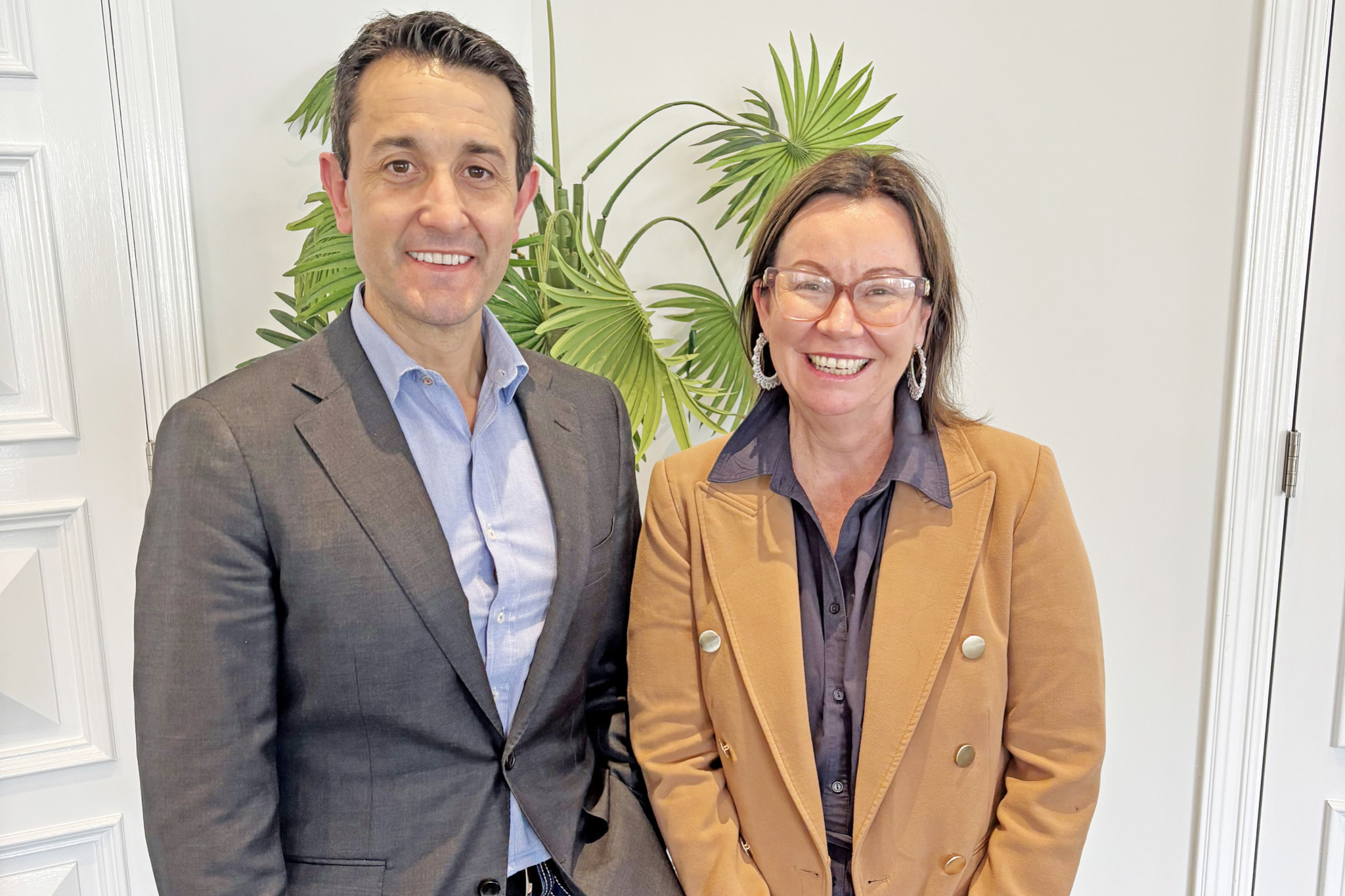 Mount Isa mayor Peta MacRae met with Premier David Crisafulli in Townsville on Saturday.