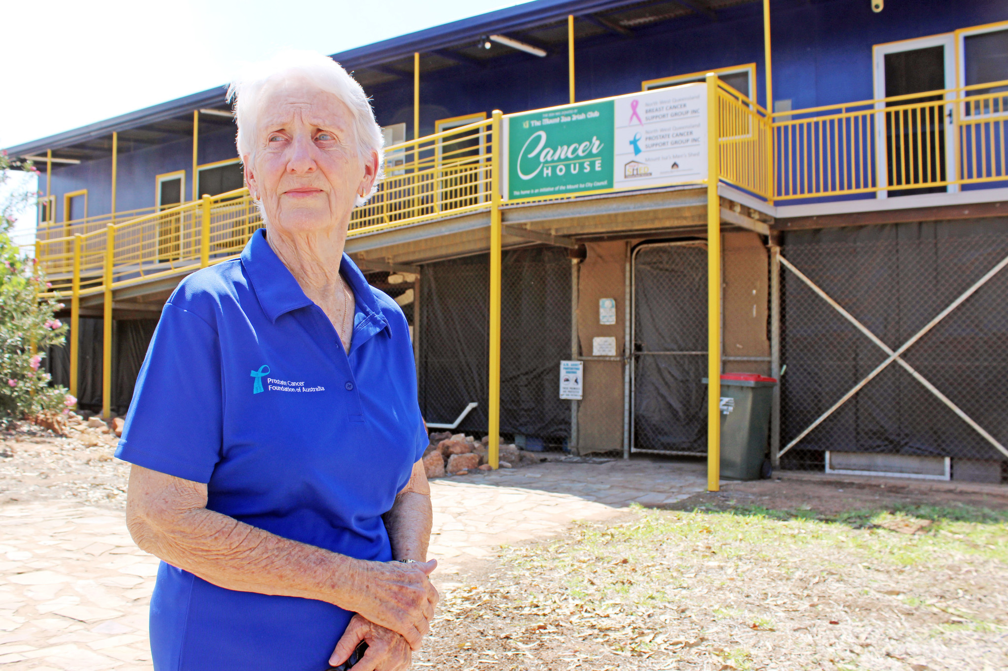 Long-serving NWQ Prostate Cancer Support Group secretary-treasurer Yvonne McCoy hopes men and couples will attend the specialist nurse information sessions in Mount Isa this week.