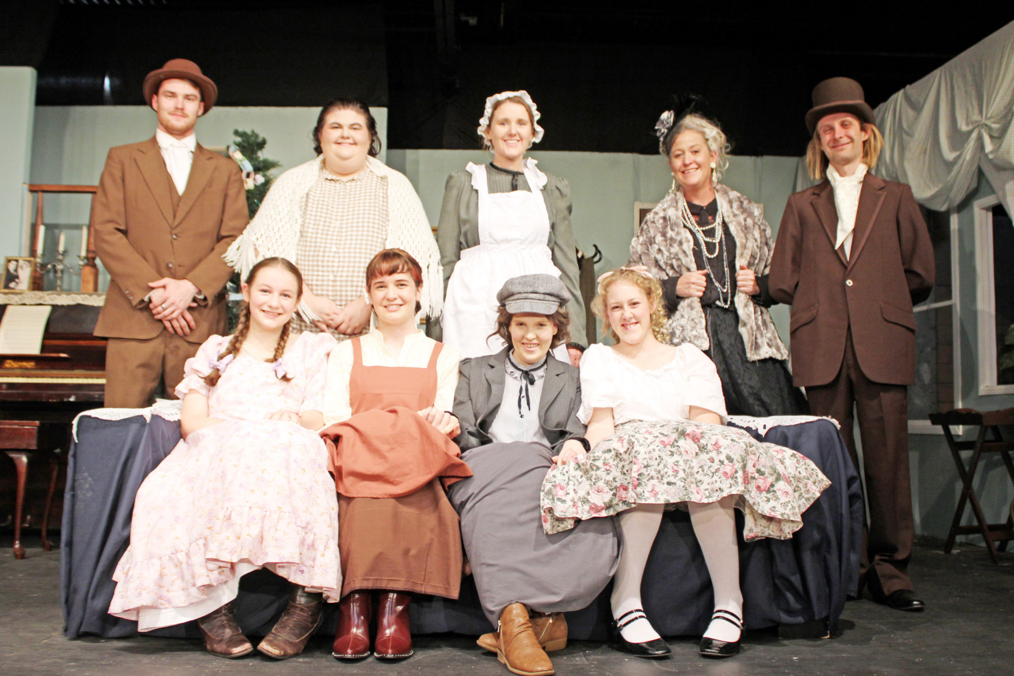 The Mount Isa Theatrical Society’s team of actors that will perform the three-week production of Little Women, starting on October 25.