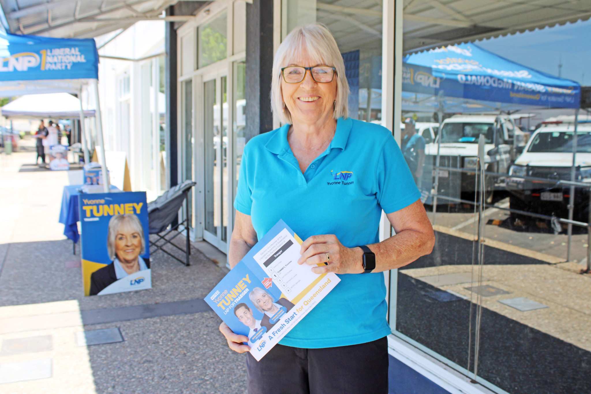 LNP candidate Yvonne Tunney says she will ask to run again in 2028.