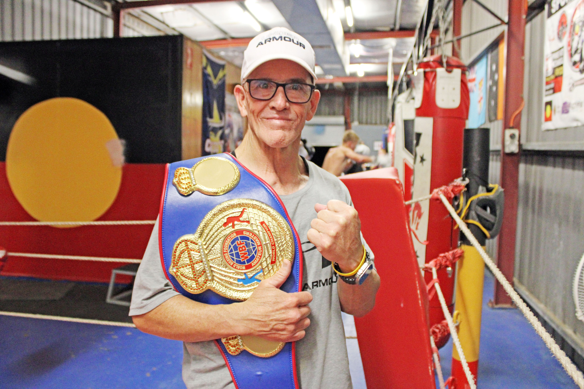 WBF World Masters Welterweight champion Allan Hazle wants to defend his world title in Mount Isa with an undercard that promotes young local boxers.