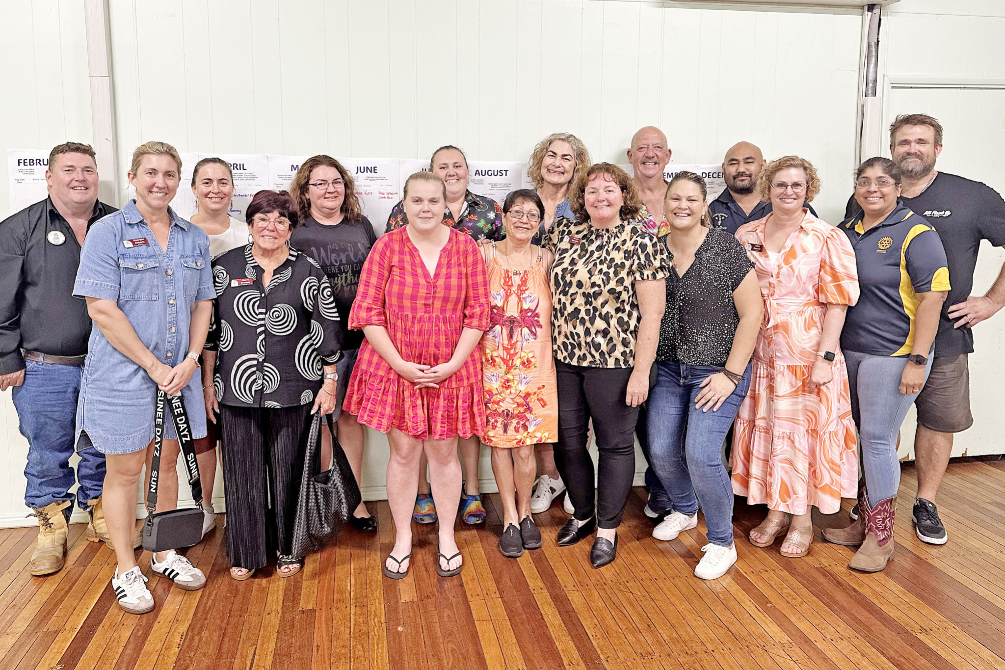 Gathered at the Mount Isa Anglican Church hall earlier this month were representatives from the Zonta Club of Mount Isa, International Men’s Day, Rotary, Apex and the Queensland CWA.