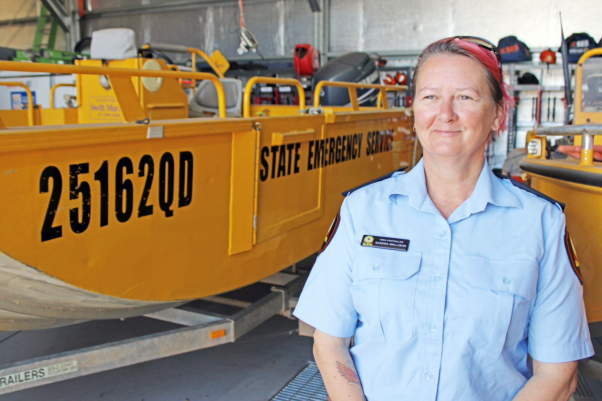 SES Queensland Western Area Controller Sandi Wallison said the organisation provided training in a wide range of skills.