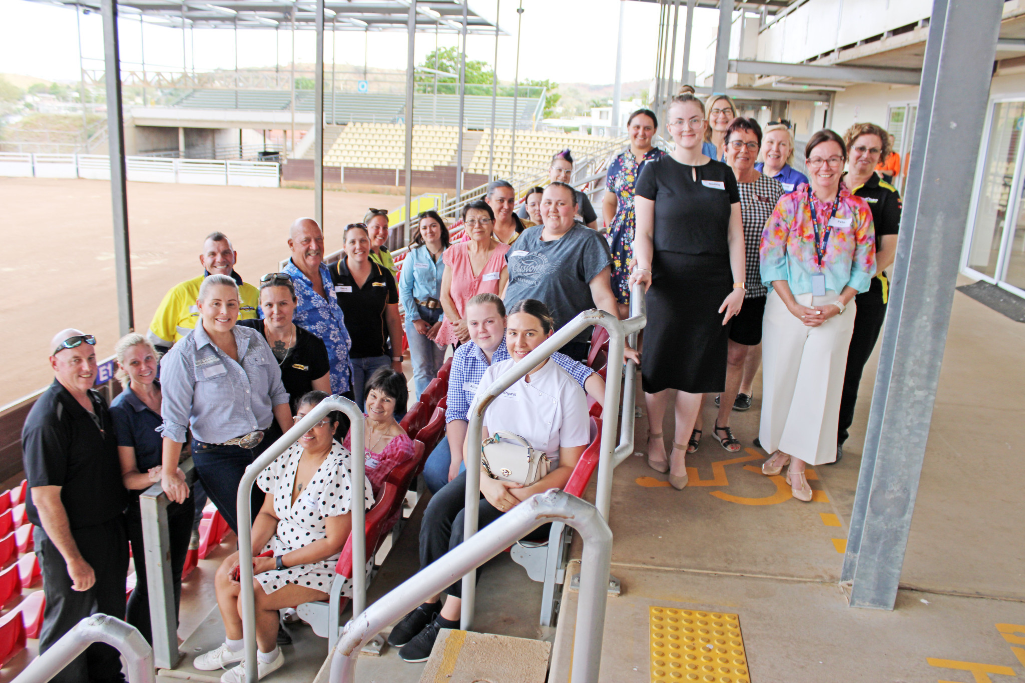 There was a good turnout for the Zonta Mount Isa Rodeo Queen Quest information session at Buchanan Park.