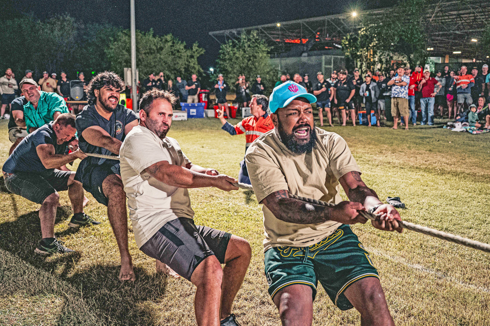 The competition was fierce in the annual Ernest Henry tug-of-war challenge. A massive $60,000 was raised for Starlight Children’s Foundation Australia.