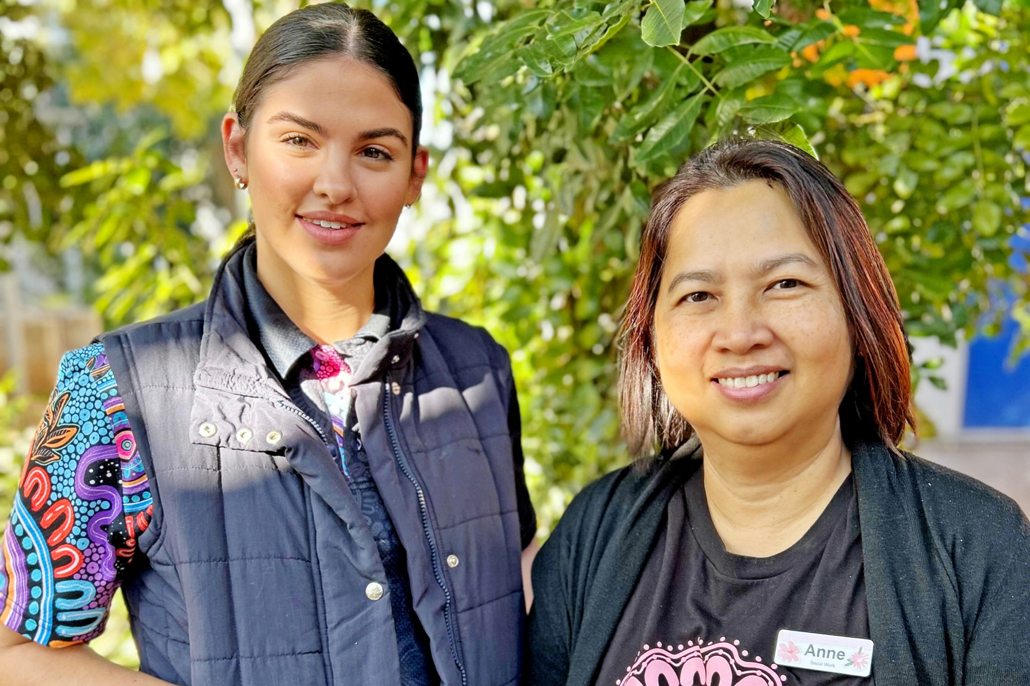 Physiotherapist Lyndel Hicks and social worker Anne Li will support women across the North West.