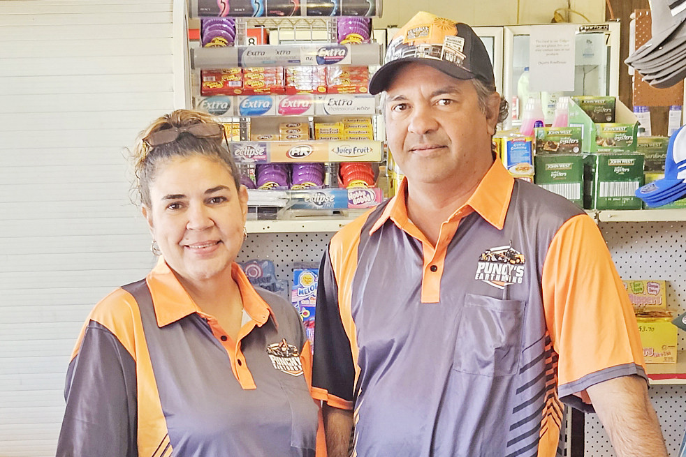 Scott Punch took control of the Dajarra Roadhouse earlier this month and is now operating the business alongside his partner Melanie Logan.