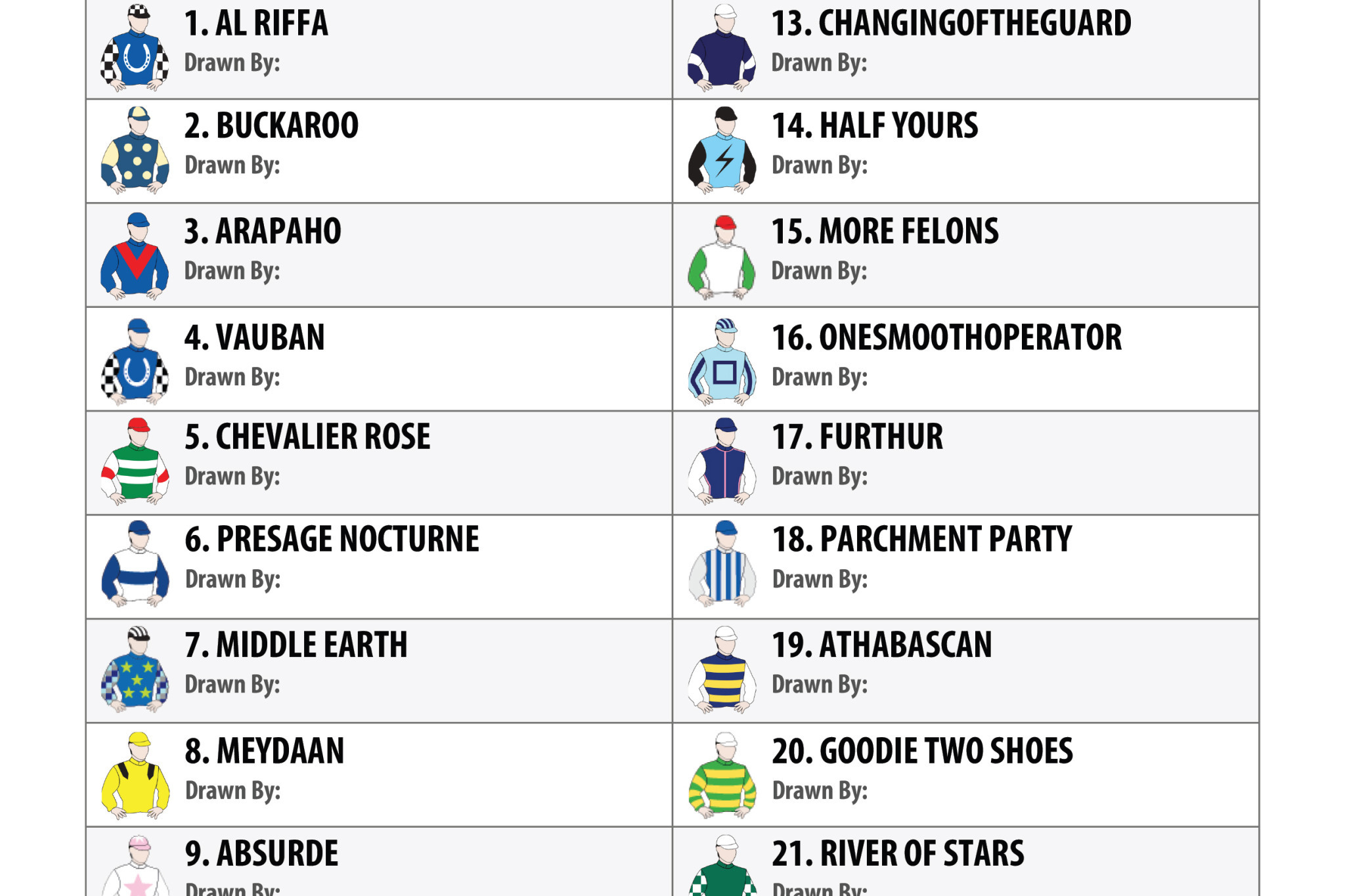 Download your free 2025 Melbourne Cup sweep - feature photo