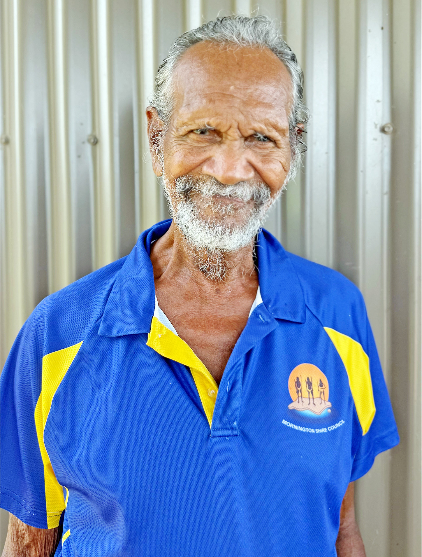 Uncle Bobby is a popular figure on Mornington Island.